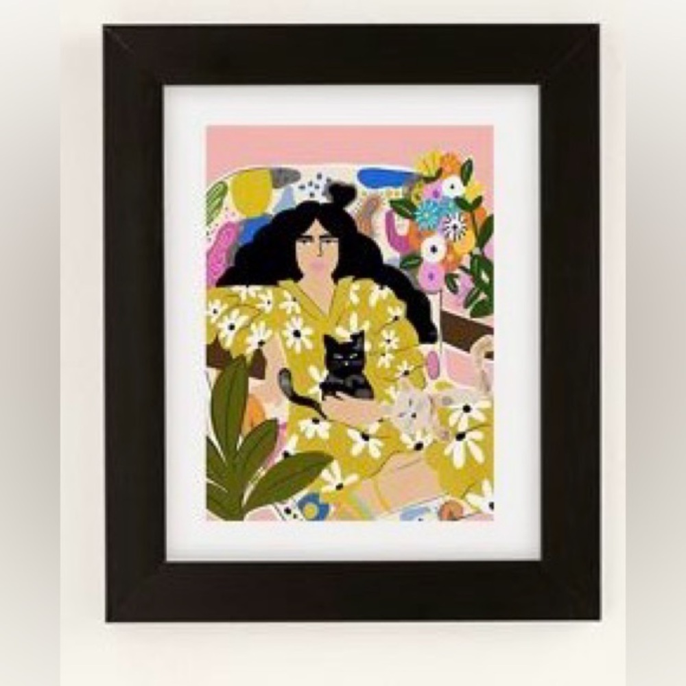 Alja Horvat Life With Cats art print